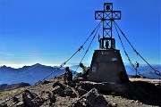 Bellissimo ritorno sul Pizzo Tre Signori (2554 m) da Ornica nella splendida giornata del 27 settembre 2018